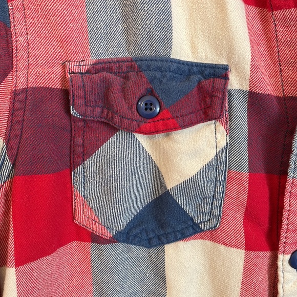 Vans Plaid Button-up Flannel - Size M - Picture 2 of 5